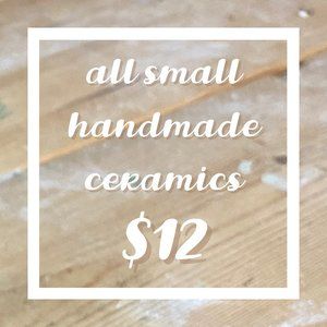 HANDMADE POTTERY AND CERAMICS
